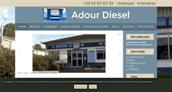 Desktop Screenshot of adourdiesel.com